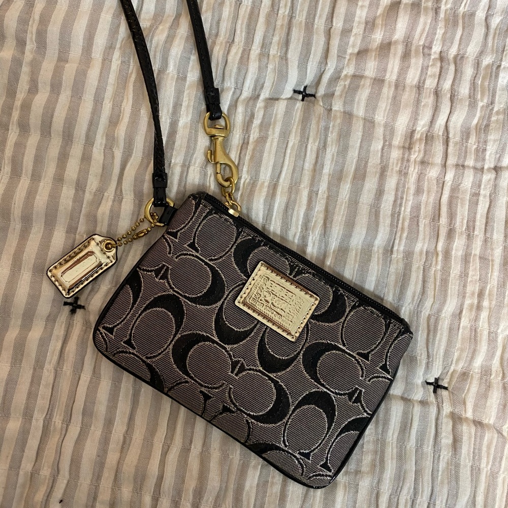 Coach wristlet